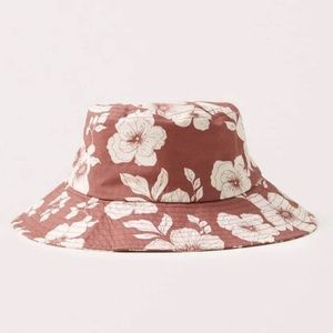 NWT Abercrombie + Fitch Floral Bucket Hat